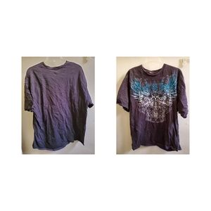 Vibrant Skull Cross Tshirt L